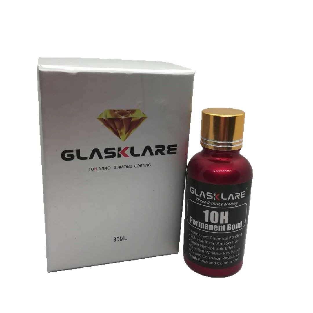 Керамическое нано-покрытие для автомобиля GLASKLARE 10H