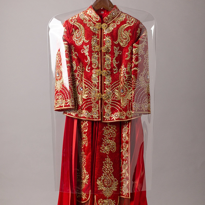 Прозрачный пылезащитный чехол для магазина одежды