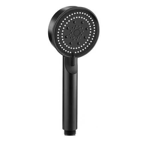 Black Warrior Shower Head Handheld Shower 5-speed Strong Boost Shower Lotus Booster Shower Head Water Heater