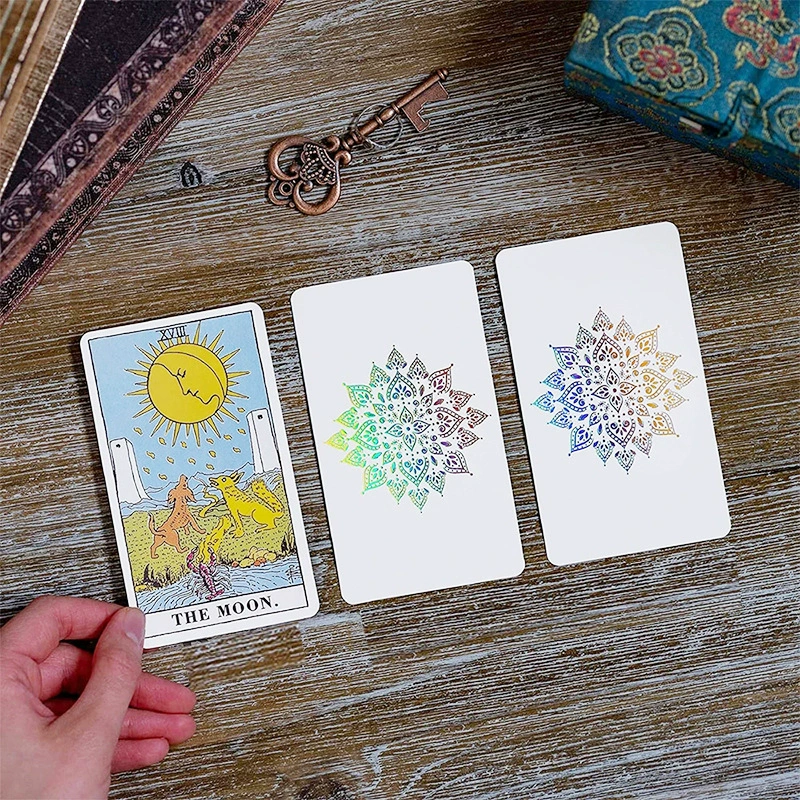 Card, individual auxiliary set, English, custom-made