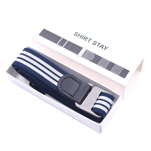 Cross-border supply source unisex adjustable elastic waistband 2.5CM alloy buckle dropshipping one piece