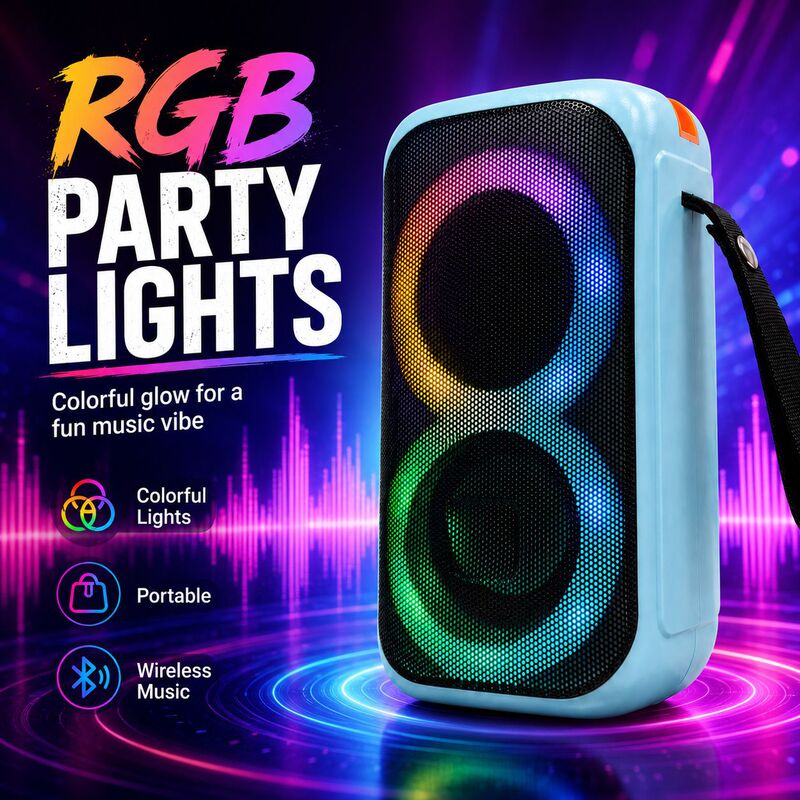 Se-T23Sun Portable Bluetooth Speaker Desktop Portable Phone Holder Rgb Light Outdoor Mini Card-Insertable Speaker