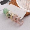 Resin, earrings, brand set, metal jewelry, 2023, Amazon, 6 pieces, simple and elegant design, wholesale