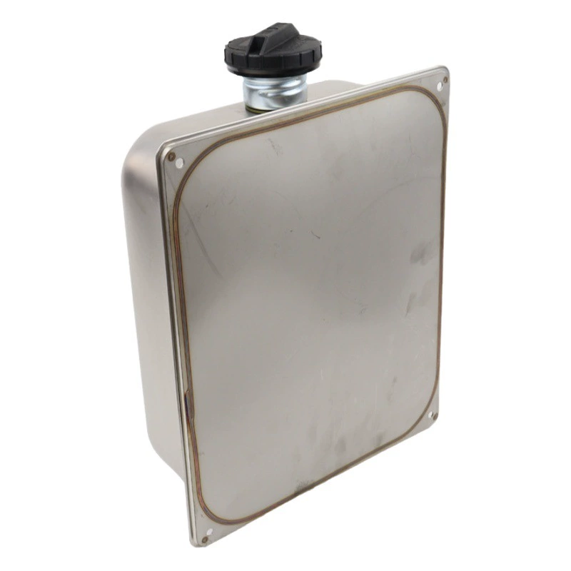 Барабанчик масла нержавеющей стали подогревателя стоянки топливного бака нержавеющей стали 7Л дизельный с крышкой масла автомобиля дисплея уровня масла топливный бак 7Л