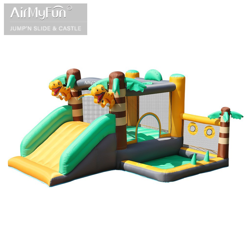 Doctor Dolphin Children's Home Castillo inflable Parque infantil Pequeño tobogán Jumper Piscina Bobo Fuerte inflable interior y exterior