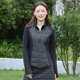 冬季新款修身显瘦鸭绒%含量定-制羽绒服品位优雅女装