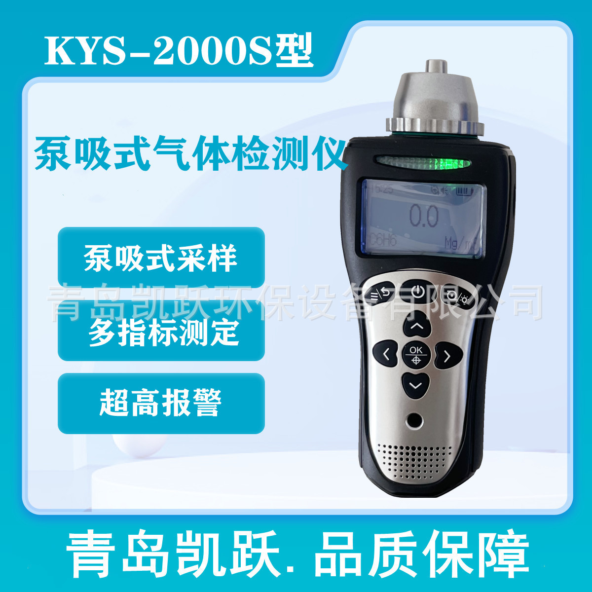 手持泵吸式气体检测仪 KY-2000S型有害气体分析仪