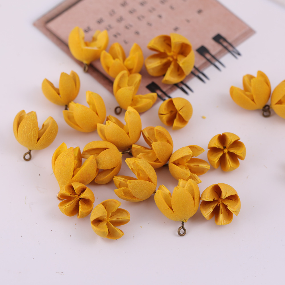 cáscara de fruta campana accesorios de materia prima planta natural cáscara de fruta campana de viento cáscara de fruta campana accesorios hechos a mano material diy image 15