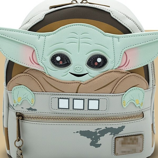 Loungefly Yoda Star Wars the Mandalorian Collaboration Merchandise Baby Yoda Backpack