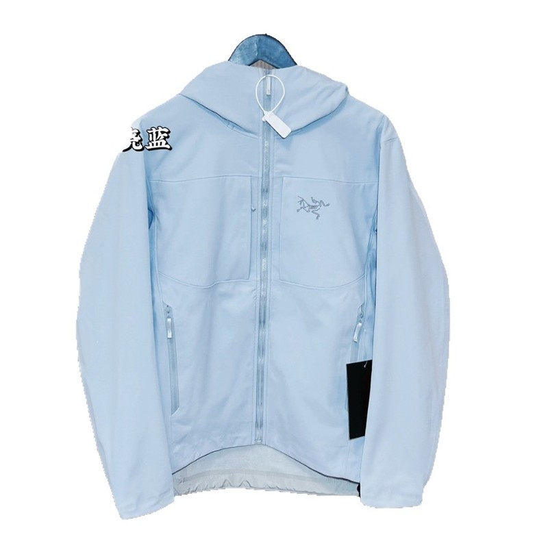 25S始祖茑CRONIN Cotton Overshirt弹力防风纯色保暖软壳连帽外套|undefined