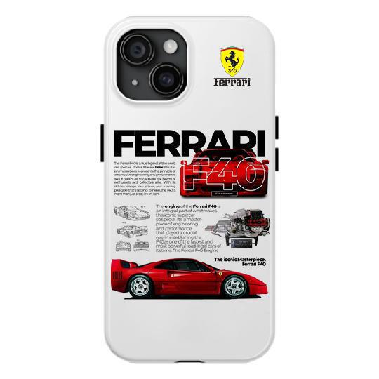 Foreign Trade Model Ferrari Car-Themed Two-In-One Phone Case Suitable for Apple 17/16 iPhone 17 Pro Protection Foreign Trade Model Ferrari Car-Themed Two-In-One Phone Case Suitable for Apple 17/16 iPhone 17 Pro Protection