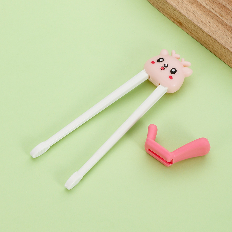 새끼 호랑이 젓가락-핑크