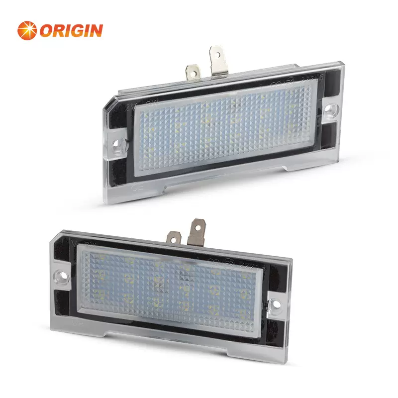 厂家直供 路虎led牌照灯适用Land Rover 神行者1 专用解码车牌灯