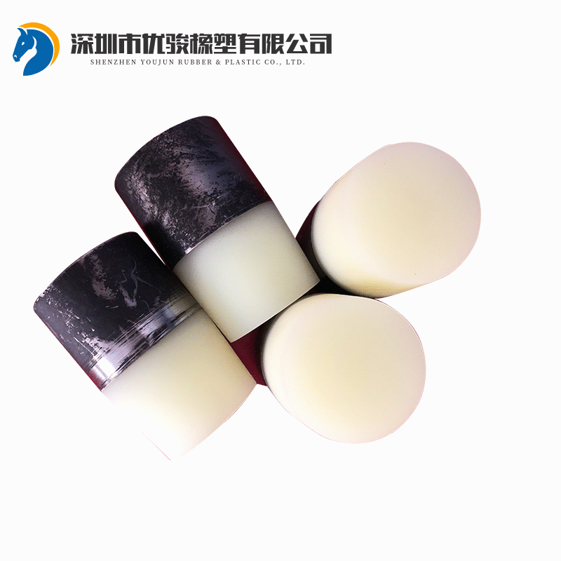 铁件包胶 胶面为聚氨酯 牢固不脱 可按需求给各种规格的产品包胶