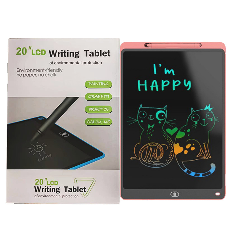 16インチ20インチ大画板児童落書き絵画練習板LCD液晶タブレット一ボタンで電子ボードをクリア|undefined