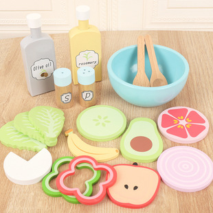 Children's Fruit Cutting Toys for Boys and Girls, Pretend Play Vegetable Snack Ice Cream Set Cake Ice Cream