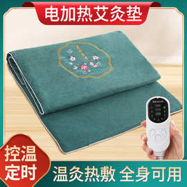 艾绒电加热艾灸床垫理疗加热垫热敷褥子全身电暖家用毯商贸厂