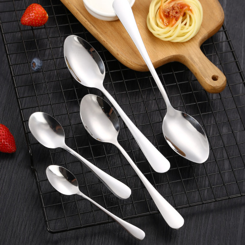 1010 series stainless steel knife, fork and spoon set household spoon fork hotel western food steak knife and fork cross-border tableware