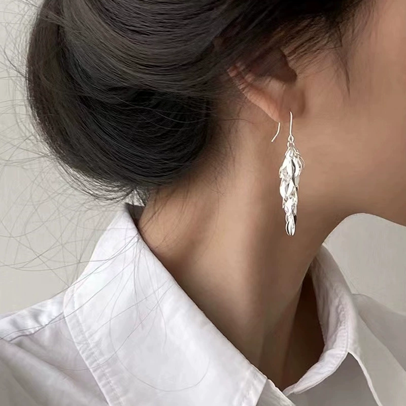 С sequins для ногтей, серьги, новая коллекция, стиль высокого качества, опт