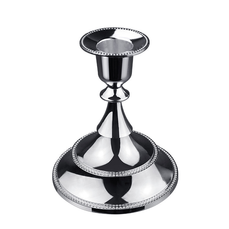 Candelaria europea boda creativa retro mesa de comedor candelabros decoración de boda romántica candelabros de tres cabezas