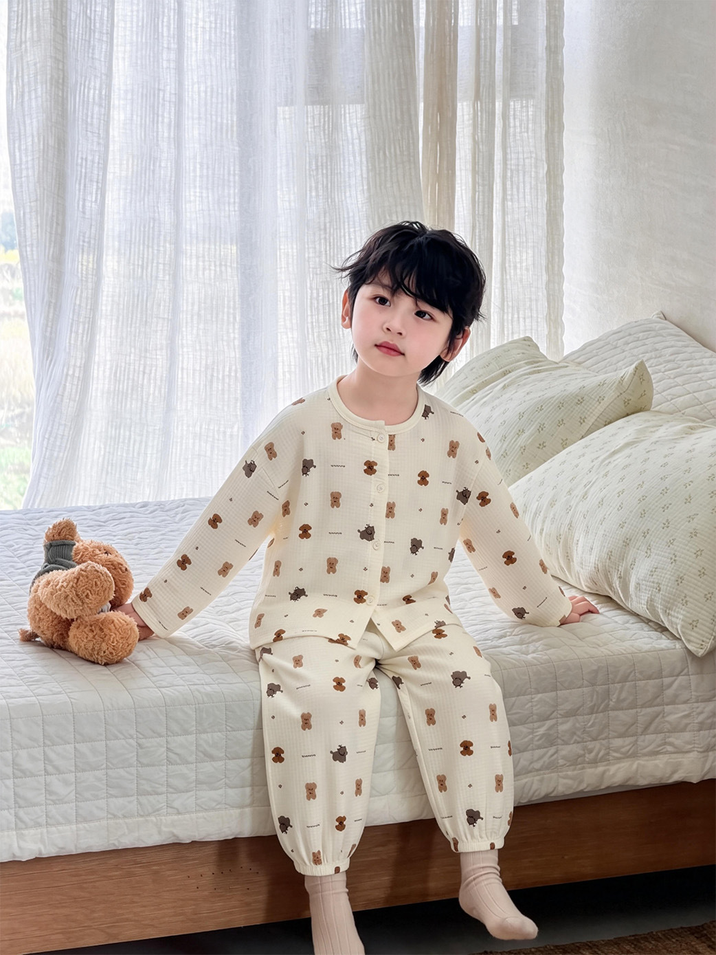 Mbe double gauze set - animal edition / 80cm (height + 10cm shot)