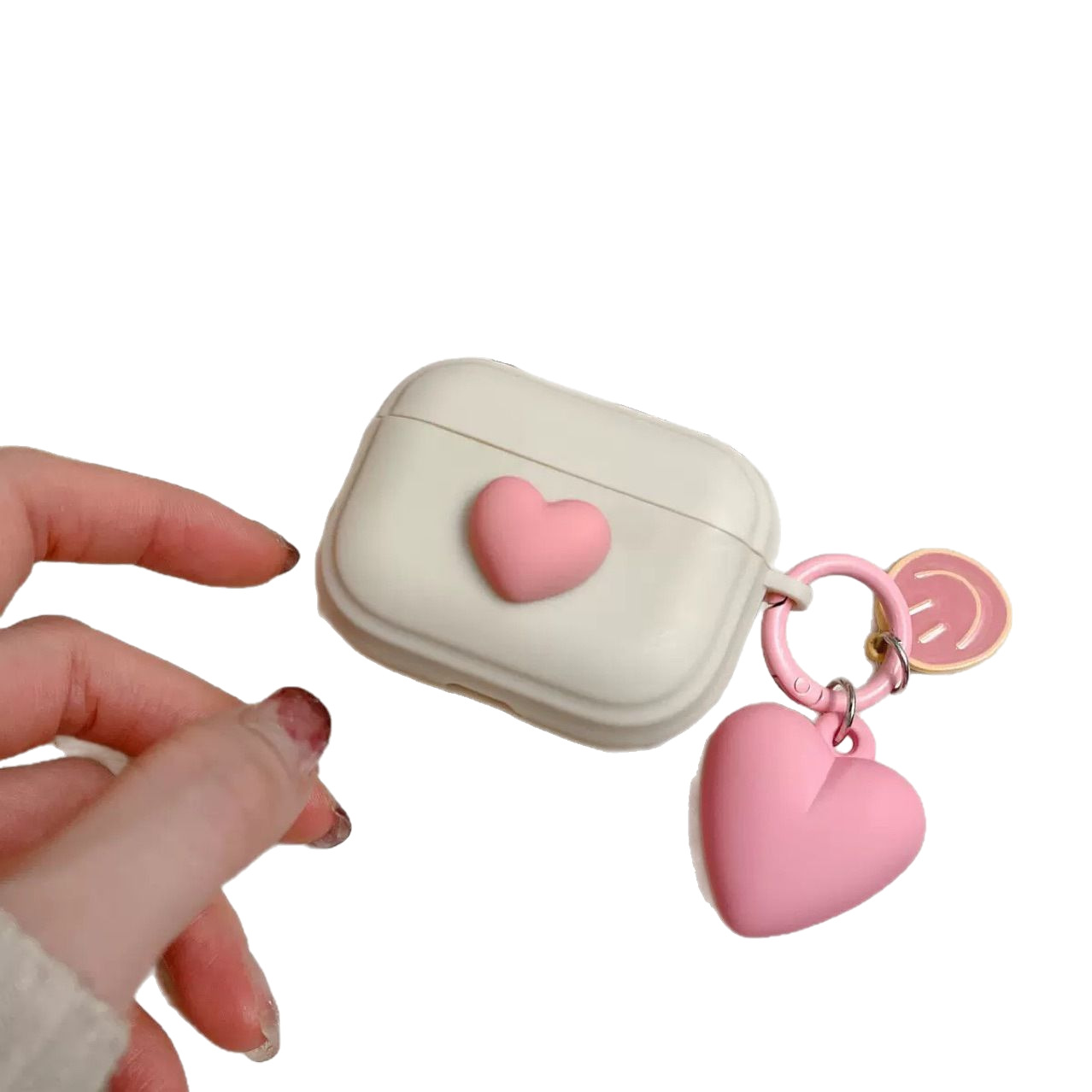 Защитный чехол для AirPods с сердцем Kabi