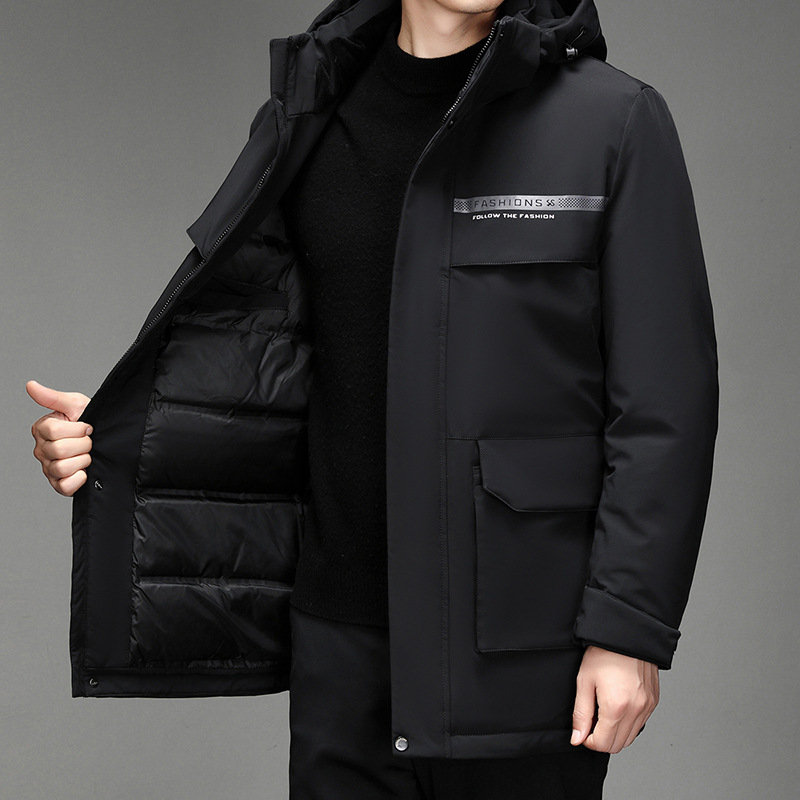 2307 원피스 벨벳 화이트 구스다운 블루