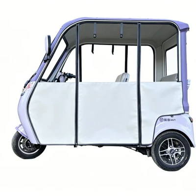 Electric Tricycle Integrated Canopy with – Elektromobil üçün ön şüşə çətiri (günlük)