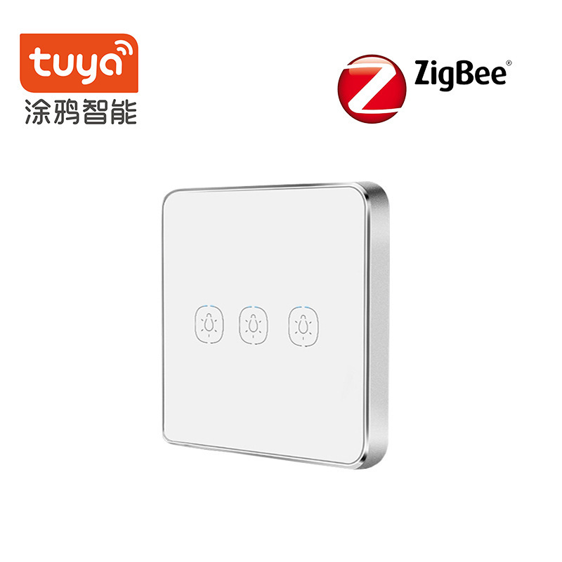 涂鸦ZigBee3.0情景开关设定各种联动关系个带电池开关随意贴无线