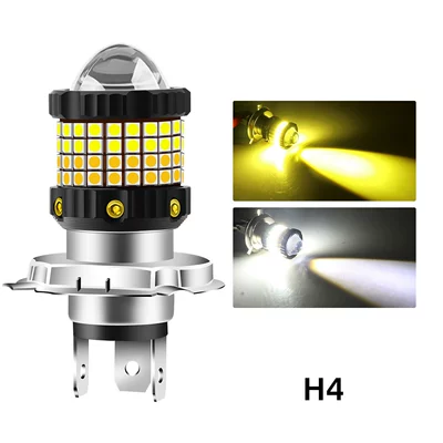 Strong Light, Motorcycle headlights, headlights - h4-white-yellow