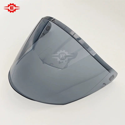 Sun Protection Uv-Resistant Electroplated Visor Dəbilqə (Kaska) aksesuarları - of626-light-black