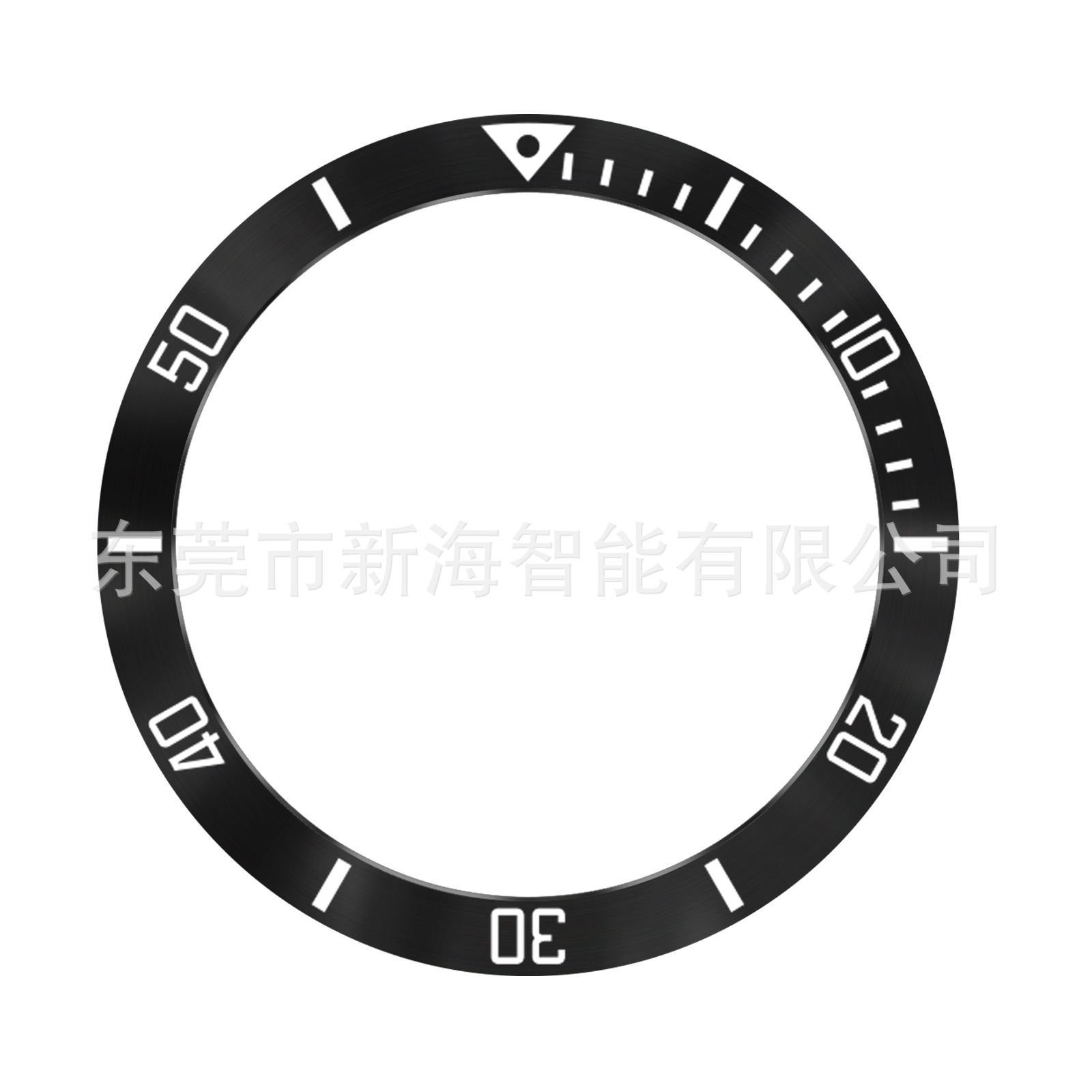 롤렉스 모델 B-검은색 원과 흰색 글자