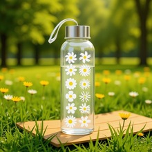 600ml 热销耐用便携户外运动水壶透明塑料不锈钢盖子水杯