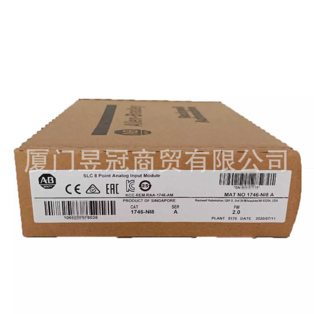 原装进口AB罗克韦尔 模块1746-NI8 1746-NIO4I 1746-NIO4V 全新出