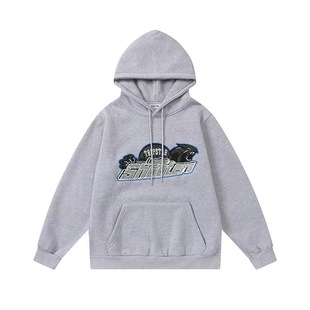 Trapstar Rainbow Gradient Letter Tiger Head Print Ins Fashionable Sweat Pants Sports Sweat Pants Jogging Set