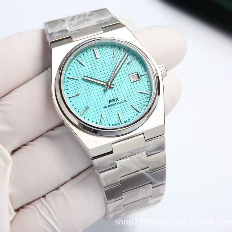 Classic and Elegant Tianjia Woven Super Player Stainless Steel Fully Automatic Mechanical Calendar Men's Watch Manufacturer Dropshipping