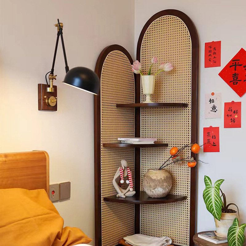 공장 도매 모든 종류의 컬러 시뮬레이션 등나무 갈라 손으로 짠 시뮬레이션 등나무 소재 짠 트레이 사진 프레임 홈