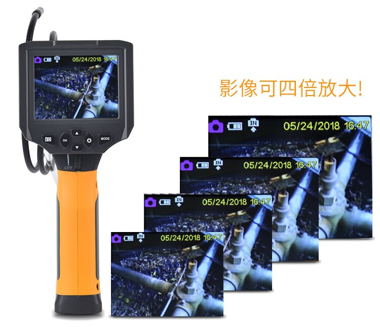 Xinsite HT-660 endüstriyel endoskop HD kamera ayarlanabilir ışık