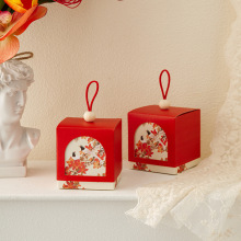 喜糖糖盒2024新款婚礼订婚礼盒结婚伴手高级盒子中式糖果空盒