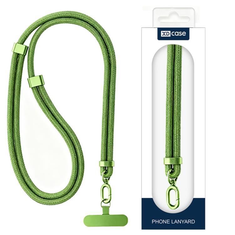 XDcase 7mm poliestireno + clip de acero inoxidable doble hebilla ajustable cables de teléfono móvil