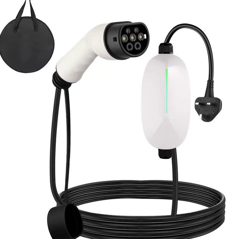 [新能源电动汽车充电枪欧标国标 3.5KW 7KW便携式随车充EV charger]