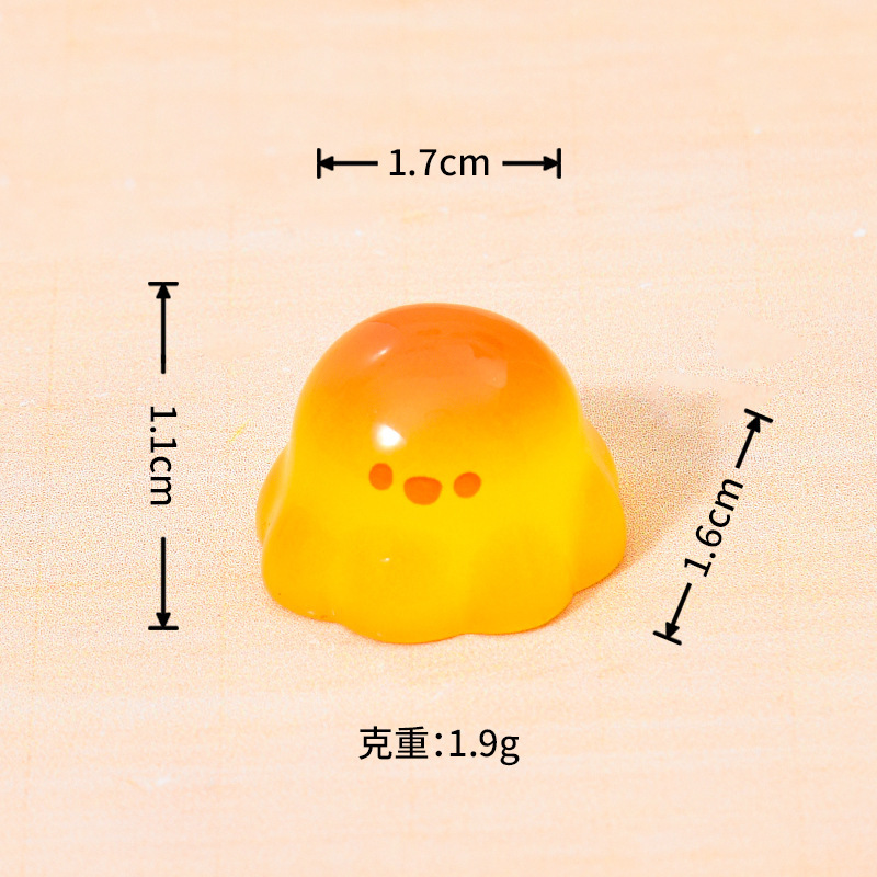 树脂仿真夜光小幽灵 冰箱贴钥匙扣小夜灯发夹装饰配件diy材料批发|undefined