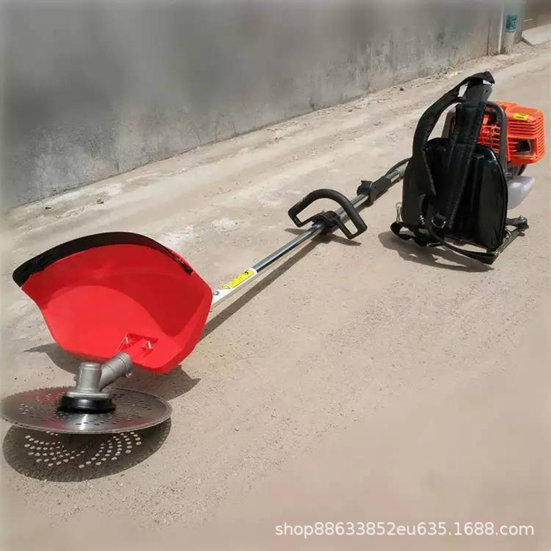 园林除草打草机火灾清障割灌机1.5kw大功率开荒机侧挂式火场切割