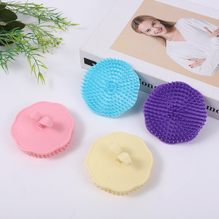 Shake the sound of the same shampoo comb massage brush hair comb massage brush scalp massage brush head massager
