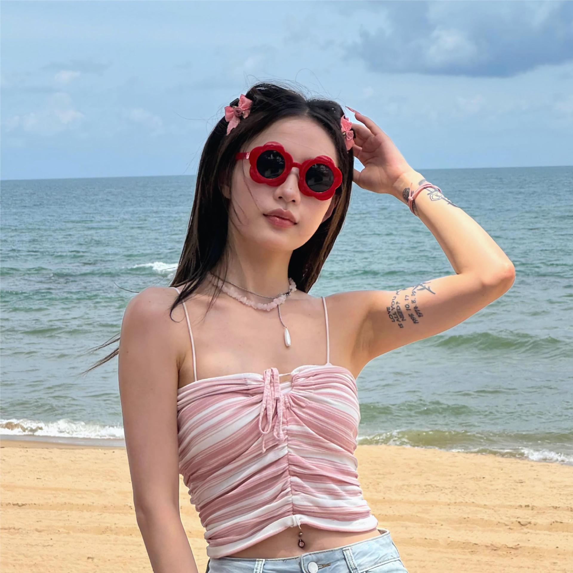 Gafas de Fiesta con Temática Hawaiana, ABS, Divertido, Decorativo, para Fiestas en la Playa y Festivales de Música