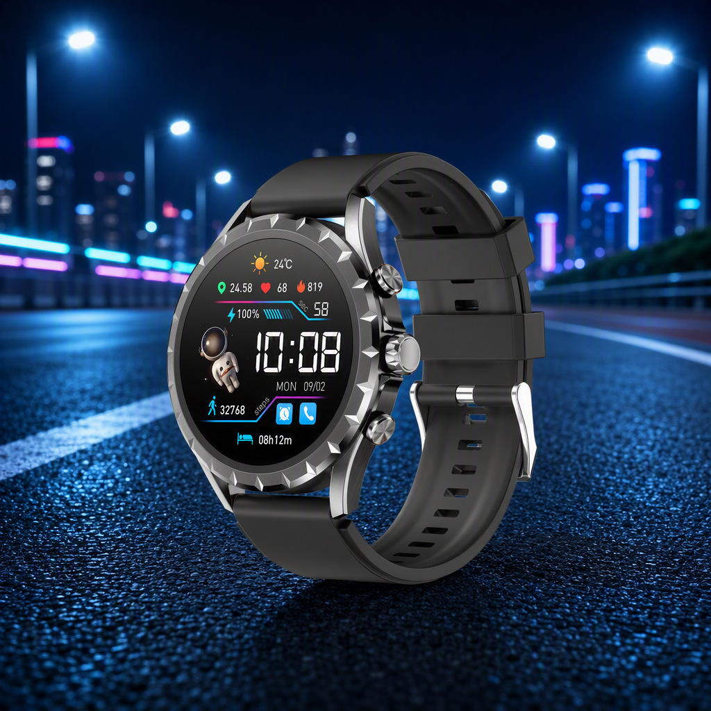 Nouveau BM02 montre intelligente bracelet intelligent NFC paiement hors ligne Bluetooth appel musique 1.45 HD grand écran