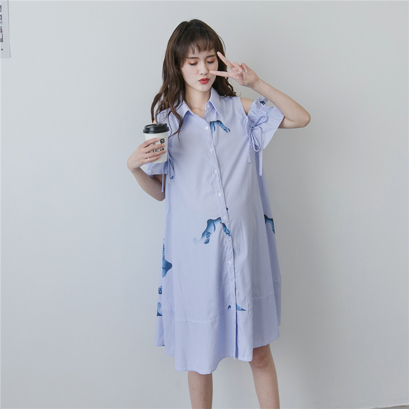 2020 Summer Summer Dress for Pregnant Women's Dress Top Summer Fashion Pregnant Women's Dress Fashionable Hot Mom's Unique Summer Skirt