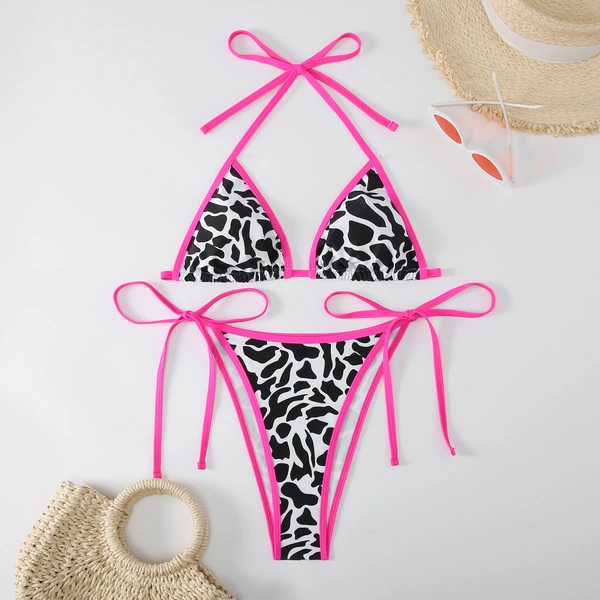 Rose Red + Leopard Dot WM24020