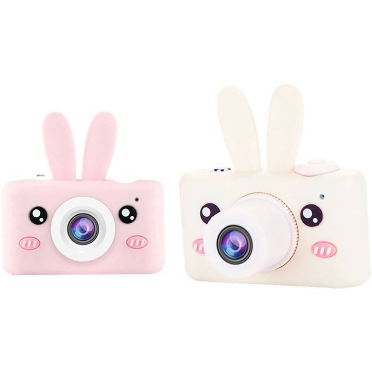 Nuevo niño pequeño transfronterizo D3PLUS cámara de dibujos animados para niños juguetes digitales cámara mini 1800W píxeles