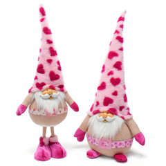 中古地精人形ピンク愛数樹脂顔小人小人老人人形装飾品